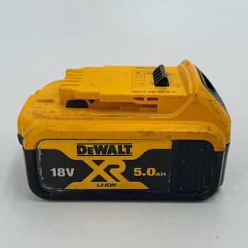 DeWalt 18V XR 5.0Ah Li-Ion accu beschikbaar voor biedingen