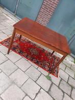 Vintage uitrek tafel teak/hout.120x80 cm, Ophalen, Gebruikt, 100 tot 150 cm, Teakhout