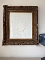 Antieke lijst, Huis en Inrichting, Woonaccessoires | Lijsten, Ophalen, Overige materialen, Gebruikt, 75 cm of meer