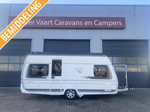 Fendt Bianco Selection 445 TFB Full Optie Eerste Eigenaar, Caravans en Kamperen, Caravans, Bedrijf, tot en met 4, 1000 - 1250 kg
