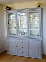 Landelijke grijze buffetkast 220x181 (hxb), Ophalen, Gebruikt, 200 cm of meer, 150 tot 200 cm