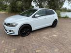Volkswagen Polo 1.0 TSI 95PK 5D 2018 Wit, Auto's, Volkswagen, Stof, Wit, Origineel Nederlands, Handgeschakeld
