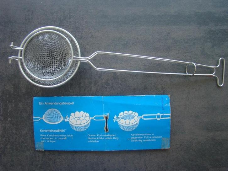 frituurmandje / frituurlepel / vorm voor aardappelnestjes, Huis en Inrichting, Keuken | Keukenbenodigdheden, Nieuw, Ophalen of Verzenden