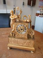 Oer 10890 ANTIEKE vergulde Empire pendule "Harp" (ca. 1810), Ophalen