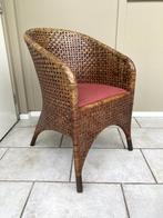 Nette eettafel stoelen - vier stuks, Ophalen, Gebruikt, Bruin, Landelijk
