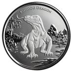 Tokelau, Komodovaraan 2022 - 1 Oz. puur zilver, Zilver, Ophalen of Verzenden, Losse munt