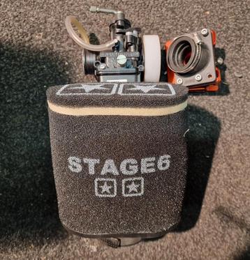 Dellorto 28mm carburateur + stage 6 wig & lucht filter beschikbaar voor biedingen