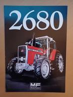 Folder Massey Ferguson MF 2680 Nederlandstalig, Gelezen, Ophalen of Verzenden, Tractor en Landbouw