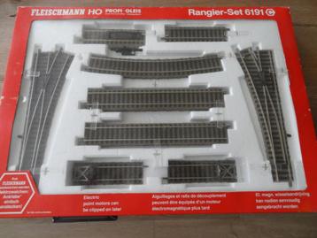 Fleischmann H0 6191 Rangeer Set Profi Rails beschikbaar voor biedingen