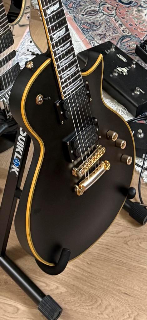 ESP LTD EC-1000 Deluxe VB met Pegasus pickups, Muziek en Instrumenten, Snaarinstrumenten | Gitaren | Elektrisch, Zo goed als nieuw