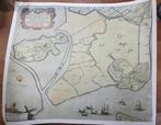 Poster kop van Noord Holland, Gebruikt, Rechthoekig Liggend, Ophalen of Verzenden, A1 t/m A3
