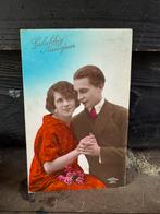 Oude kaart, GN stelletje, 1926, Ophalen of Verzenden, 1920 tot 1940, Gelopen, Feest(dag)