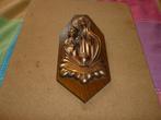 Vintage zeldzame plaquette Heilige Communie muurhanger 1930, Antiek en Kunst, Ophalen of Verzenden