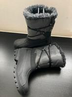 Z.g.a.n/zwarte snowboots bont gevoerd/39 rubber laars, Zwart, Snowboots, Ophalen of Verzenden, Zo goed als nieuw