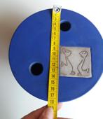 Jan Vander Elst, design vaas, blauw, Blauw, Aardewerk of Porselein, Ophalen of Verzenden, Zo goed als nieuw