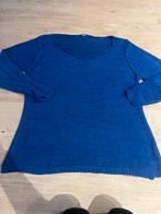 Kobalt Blauwe Grof Gebreide Trui - Maat XL, Kleding | Dames, Ophalen of Verzenden, Zo goed als nieuw, Maat 46/48 (XL) of groter