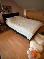 Bed 140x200 van Leen Bakker - Luxe Poten!, Ophalen, Gebruikt, Zwart, Tweepersoons