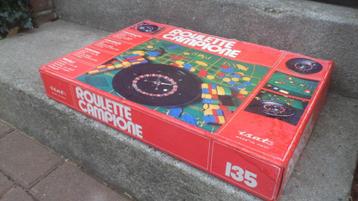 Roulette Campione 135 made in Italy roulettespel spel + doos beschikbaar voor biedingen