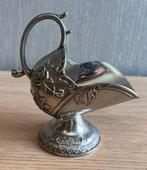 Verzilverd Suikerpotje met Roos Decoratie, Antiek en Kunst, Ophalen of Verzenden, Zilver