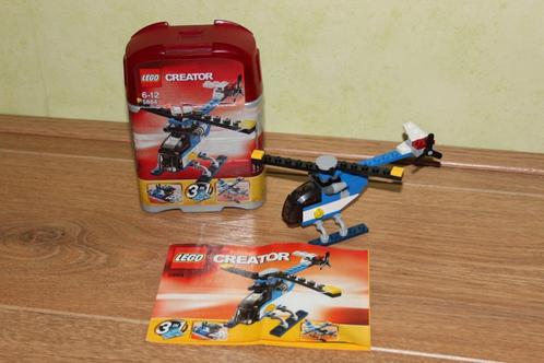 Lego Creator Mini helikopter 5864, Kinderen en Baby's, Speelgoed | Duplo en Lego, Zo goed als nieuw, Lego, Complete set, Ophalen of Verzenden