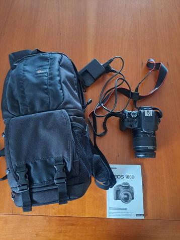Canon EOS 100D Spiegelreflexcamera beschikbaar voor biedingen
