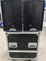 2x Martin Audio F10 Full-Range Luidspreker in Flightcase, Audio, Tv en Foto, Luidsprekers, Gebruikt, 120 watt of meer, Front, Rear of Stereo speakers