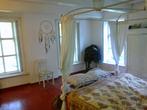 Hemelbed, wit, 200m bij 1.80, Huis en Inrichting, Slaapkamer | Bedden, Ophalen, Wit, Tweepersoons, Smeedijzer tierelantijnen romantisch