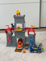 Paw patrol kasteel set, Ophalen of Verzenden, Zo goed als nieuw, Speelset