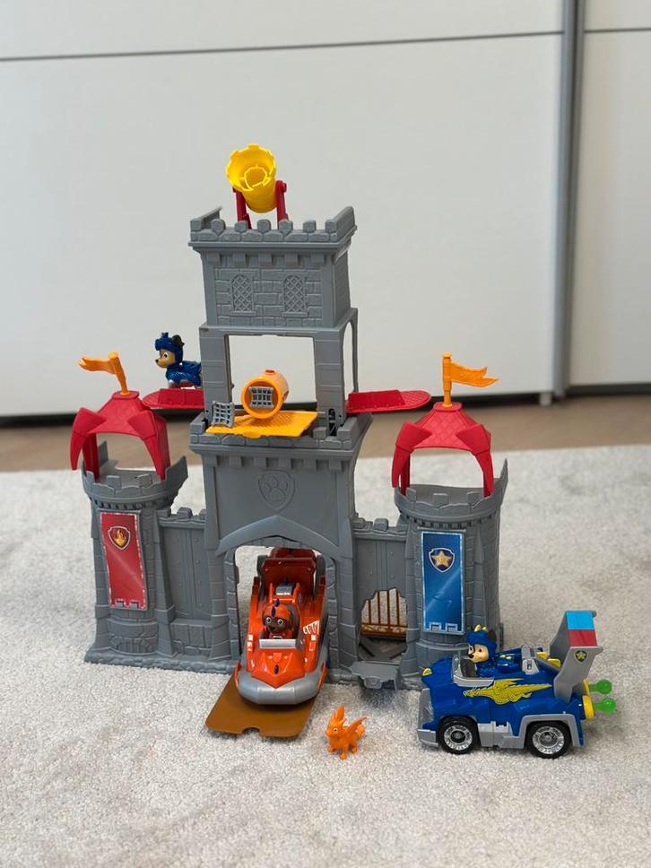 Paw patrol kasteel set, Kinderen en Baby's, Speelgoed | Fisher-Price, Zo goed als nieuw, Speelset, Ophalen of Verzenden