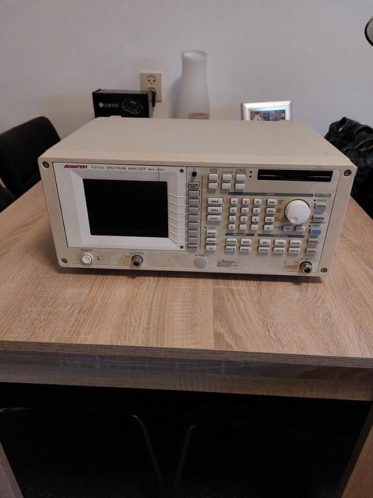 Advantest R3131A spectrum analyzer, Doe-het-zelf en Verbouw, Meetapparatuur, Gebruikt, Ophalen