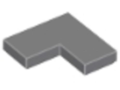 Lego Stenen 5x 2x2 Hoek Plaat Tile 14719 Donker Blauw Grijs, Kinderen en Baby's, Speelgoed | Duplo en Lego, Nieuw, Lego, Losse stenen