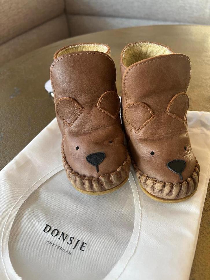 Donsje Amsterdam Kapi Bear babyschoentjes, Kinderen en Baby's, Babykleding | Schoentjes en Sokjes, Zo goed als nieuw, Jongetje of Meisje