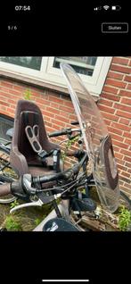 Mooi bobike kinderzitje,/bruin, Fietsen en Brommers, Fietsaccessoires | Fietsstoeltjes, Ophalen, Zo goed als nieuw