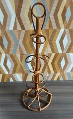 Vintage 70’s rotan planten standaard, Gebruikt, Ophalen of Verzenden, Nvt, Nvt