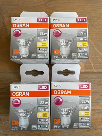 4x Osram spotjes  beschikbaar voor biedingen