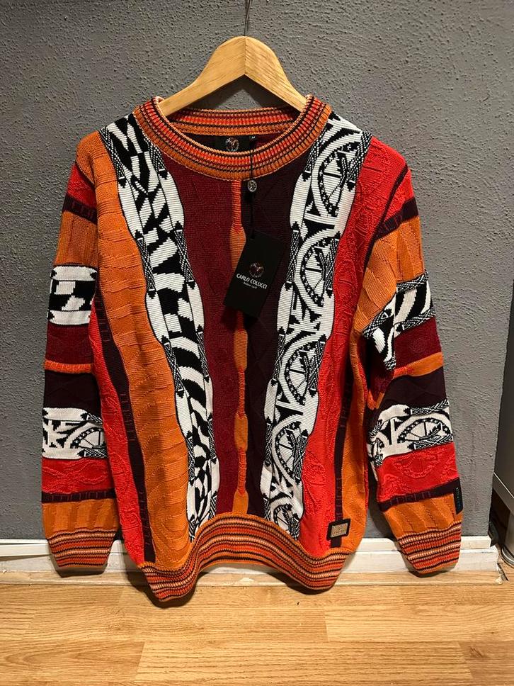 Carlo Colucci Trui - Maat M, Kleding | Heren, Truien en Vesten, Zo goed als nieuw, Maat 48/50 (M), Overige kleuren, Ophalen of Verzenden