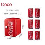 Coca-Cola 4 L Mini-Koelkast –Koelen & Verwarmen –12 V/230 V, Zonder vriesvak, Nieuw, Ophalen of Verzenden, Minder dan 75 liter