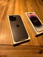 Nieuwe Apple iPhone 14 Pro Max 128GB Paars Deep purple, 128 GB, Paars, Nieuw, Ophalen of Verzenden