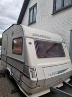 Compacte caravan Chateau la car 330 met voortent en luifel, Treinzit, Particulier, Tot en met 4, Koelkast