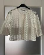 D'Auvry kanten vestje -  maat 42, Kleding | Dames, Wit, Maat 42/44 (L), Ophalen of Verzenden, Zo goed als nieuw