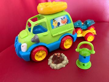 Mattel Sesamstraat Camper Kampeerwagen met aanhanger  beschikbaar voor biedingen