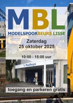 MODELSPOORBEURS LISSE 25-10-'25, Hobby en Vrije tijd, Modeltreinen | H0, Gelijkstroom of Wisselstroom, Ophalen of Verzenden, NS