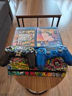 PlayStation 4 500GB + 3 Games + 2 Controllers, Hobby en Vrije tijd, Feestartikelen, Ophalen