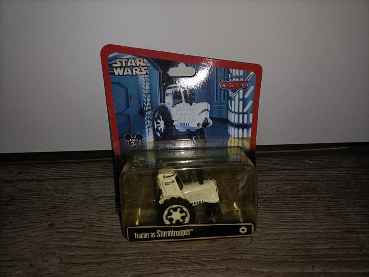 metalen cars star wars auto: tractor als stormtrooper.Nieuw, Kinderen en Baby's, Speelgoed | Speelgoedvoertuigen, Nieuw, Verzenden
