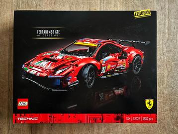 🆕NIEUW (SEALED!): LEGO 42125 Ferrari 488 GTE “AF Corse #51” beschikbaar voor biedingen