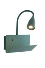 Luce-Ambiente-Design wandlamp GULP, met USB!, Ophalen of Verzenden, Nieuw, Metaal