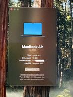 MB Air M2 03-2025 16GB Ram 256GB SSD 19 Laadcycli Garantie, Computers en Software, Apple Macbooks, Ophalen, 256 GB, Qwerty, 13 inch