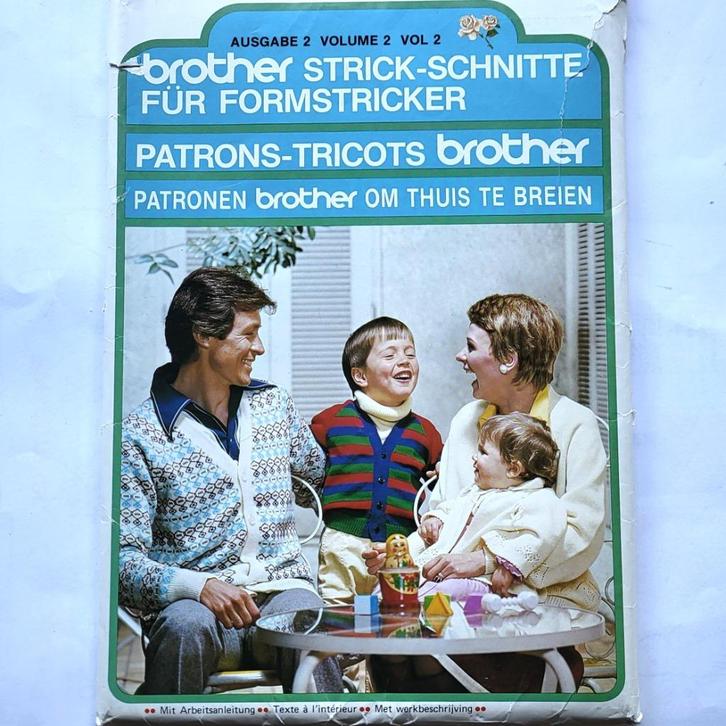 retro brother patronen te breien en nog boeken jaren 60-70, Hobby en Vrije tijd, Breien en Haken, Ophalen of Verzenden