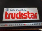 sticker Ik lees 't wel in TRUCKSTAR  XPLB605*, Ophalen, Zo goed als nieuw, Sticker