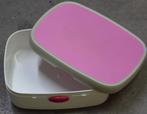 broodtrommel mepal school lunch box wit roze deksel, Ophalen of Verzenden, Zo goed als nieuw